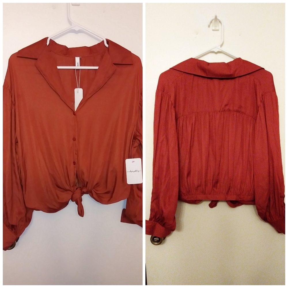 Rockin' It Bubble Sleeve Top